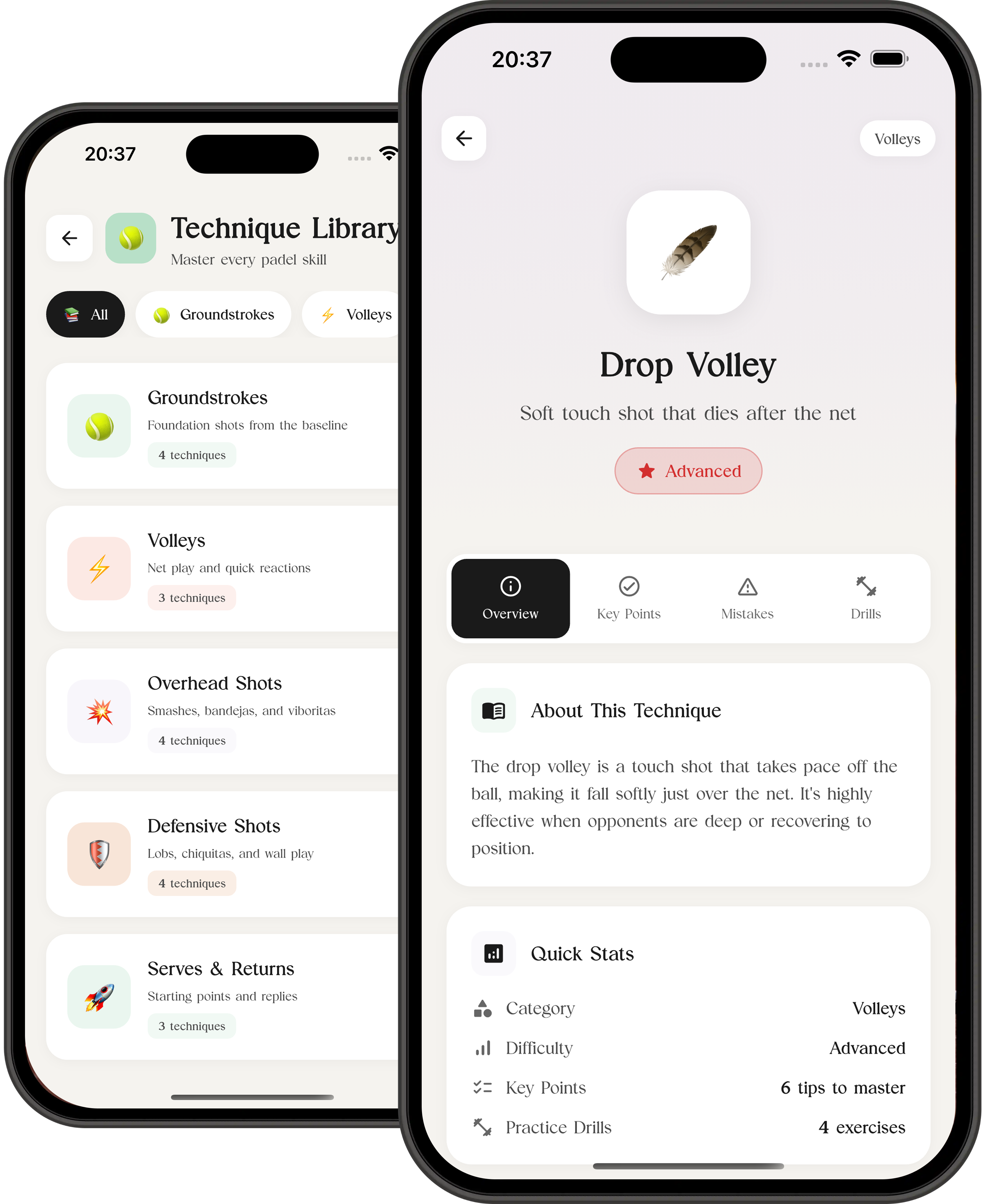 Technique Library Screenshot